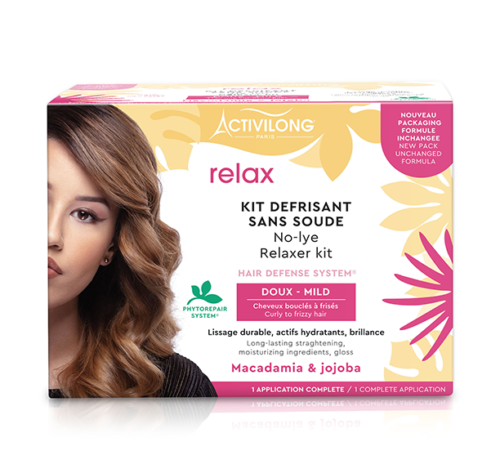 Activilong  Actigloss Nourish No-Lye Relaxer Kit Defrisant