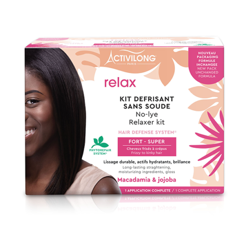 Activilong  Actigloss Nourish No-Lye Relaxer Kit Defrisant